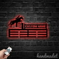 thumbnail image 4 of Handmadetneonsign Horse Riding Medal Hanger Metal Wall Art Light, Horse Racing Metal Sign Wall Decor, Horse Metal Decor 46461, 4 of 4
