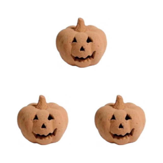 Billuyoard Fogatas de Halloween seguras y reutilizables para decoraciones de interior y exterior llama de calabaza esqueleto 8cm Type1 NO1
