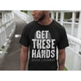 thumbnail image 4 of Official WWE Authentic Braun Strowman "Get These Hands" T-Shirt Black, 4 of 5
