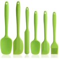 thumbnail image 1 of 6-Piece Silicone Spatula Set, Non-Stick Rubber Spatulas with Stainless Steel Core, Heat-Resistant Spatula Kitchen Utensils Set for Cooking, Baking and Mixing, 1 of 5