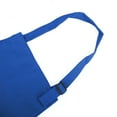 thumbnail image 3 of Opromo Durable Cotton Canvas Kids Aprons with Pocket, String Adjustable, 23" x 17"-Grid-12 pack, 3 of 6