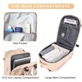 thumbnail image 4 of MesaSe Sac à Dos pour Ordinateur Portable pour Femmes Sac à Dos de Voyage Multifonctionnel Grande Capacité Sac de Voyage Imperméable Sac à Dos Extérieur, 4 of 6