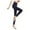 Blue, variant on Fashion Women Brushed Stretch Womens Tights and Leggings Plus Size Fleece Lined Thick Tights Winter Teacher Clothes Warm Winter Pants Warm Women Workout Short Leggings Ankle-Length Pants
