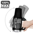 thumbnail image 6 of 40 oz Tumbler with Handle and Straw Lid Leak Proof - Best Dad Ever Birthday Gifts for Dad Mens Father's Day - Stainless Steel Cup Dishwasher Safe, 6 of 7