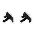 thumbnail image 2 of tamizeot 10 Pieces Adjustable Cabinet Leg Clips Detachable Practical Plinth Brackets Cupboard Clamp Fastener Kick Plate Buckle 2Set, 2 of 6