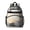 Black and Gold, variant on Geometric Triangle Beige Pattern Backpack for School, Cute School Bag with Adjustable Shoulder Straps and Padded Back, 15.25"x11.5"x5.25"