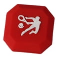 thumbnail image 1 of DYNWAVECA Tennis Racket Dampener Tennis Vibration Dampener for Game Sports Enthusiasts Red, 1 of 9