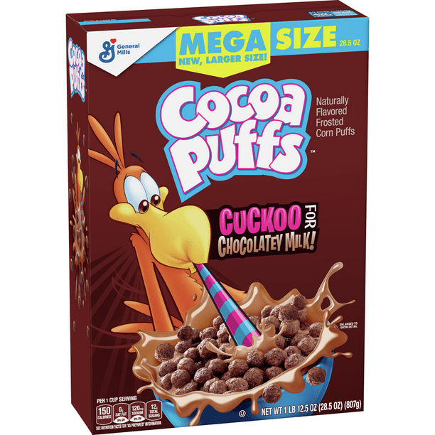 whole grain puff cereal