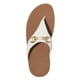thumbnail image 3 of Sandalias FitFlop Lulu Chunky-Snaffle de piel con forma de cuña, color blanco, 3 of 5