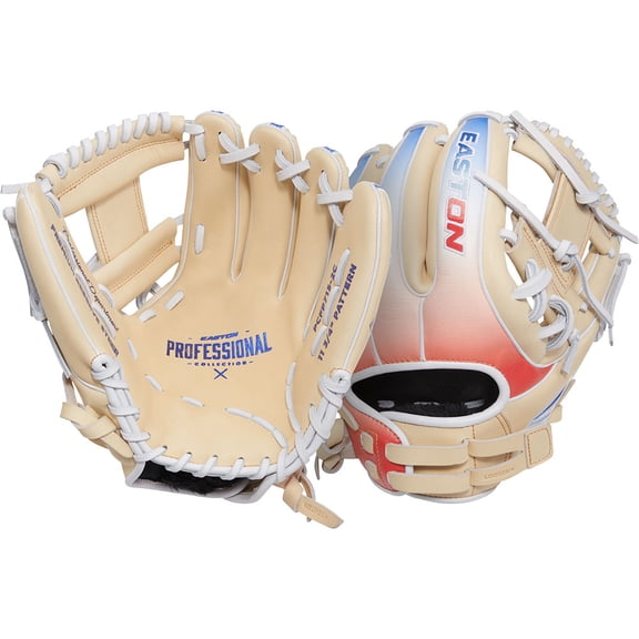 Easton ColorSplash 2.0 11.75" Fastpitch Softball Glove (PCFP715-2C) Camel/Red 11.75