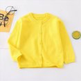 thumbnail image 2 of HFHAPW Toddler Sweaters Baby Boys Girls Cardigan Sweatshirt Button Up Knit Long Sleeve Jacket Fall Tops,2-3 Y, 2 of 6