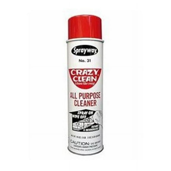 Sprayway 31 19 oz. Pale Yellow Crazy Clean All Purpose Cleaner