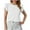 White, variant on Njoeus Summer Tops for Women 2025 Sexy Tops for Women Womens Summer Ruffle Sleeve Cute Tops Fashion Women Dressy Casual Blouse Work T-Shirt S-4Xl （Available in Plus Size) Ladies Tops and Blouses Summe