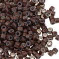 thumbnail image 3 of Set of 500 Silic Links Beads FEATHER hair accessoriess Tools - Brown, as described, 3 of 6