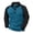 Blue, variant on Mens Fleece 1/4 Zip Sweatshirt Color Block Raglan Sleeve Stand Collar Pullover Warm Casual Midlayer with Arm Zip Pocket for Work Daily Wear,L,Dark Gray