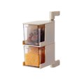 thumbnail image 1 of Caja de condimentos Caja de almacenamiento de condimentos montada en la pared Recipiente giratorio para tarros de especias de cocina, 2 capas, Beige Vogacara HA003754-01, 1 of 7