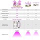 thumbnail image 5 of Lámpara para plantas, 80 LED, luz de crecimiento de 360°, iluminación hortícola con 4 cabezales, luz de crecimiento de plantas de espectro completo con temporizador automático - ENCENDIDO/APAGADO 4H/8, 5 of 5