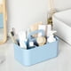 thumbnail image 4 of Organizador de cestas AOZITA, multiusos, apilable, de plástico, azul, 4 of 9