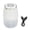 White Silver Plated, variant on NFTIGB Electric Garlic Chopper 3 Blade Powerful Motor Multifunctional Food Processor USB Charging Silent Garlic Chopper for Meat Dark Blue Silver Plated