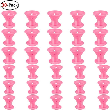 Best 30 PCS Magic Silicone Hair Curlers Rollers No Clip Hair Style Rollers Soft Magic DIY Curling Hairstyle Tools Hair Accessories deal Best 30 PCS Magic Silicone Hair Curlers Rollers No Clip Hair Style Rollers Soft Magic DIY Curling Hairstyle Tools Hair Accessories deal