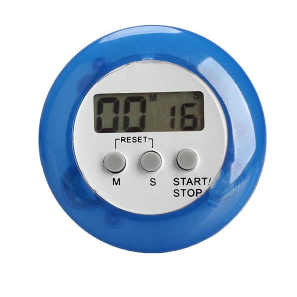 Cateissary Calculadora de cocina digital LCD Cuenta regresiva Temporizador Soporte trasero Tiempo de cocción Cuenta arriba Despertador Cocina y Comedor azul Cateissary JJ10942-04B