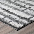 thumbnail image 4 of Addison Reston Horizontal Shag Ivory Area Rug, 4 of 8