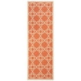 thumbnail image 6 of SAFAVIEH Courtyard Carol Geometric Indoor/Outdoor Area Rug, 8' x 11', Terracotta/Beige, 6 of 10