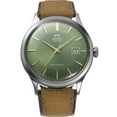 thumbnail image 1 of Orient RA-AC0P01E Men's Bambino Automatic Green Dial Strap Watch, 1 of 2