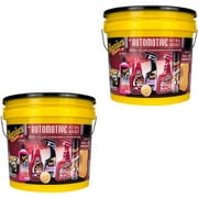 Meguiar's 8-Piece Auto Detailing Bucket Kit, 2 Pack Savings Bundle
