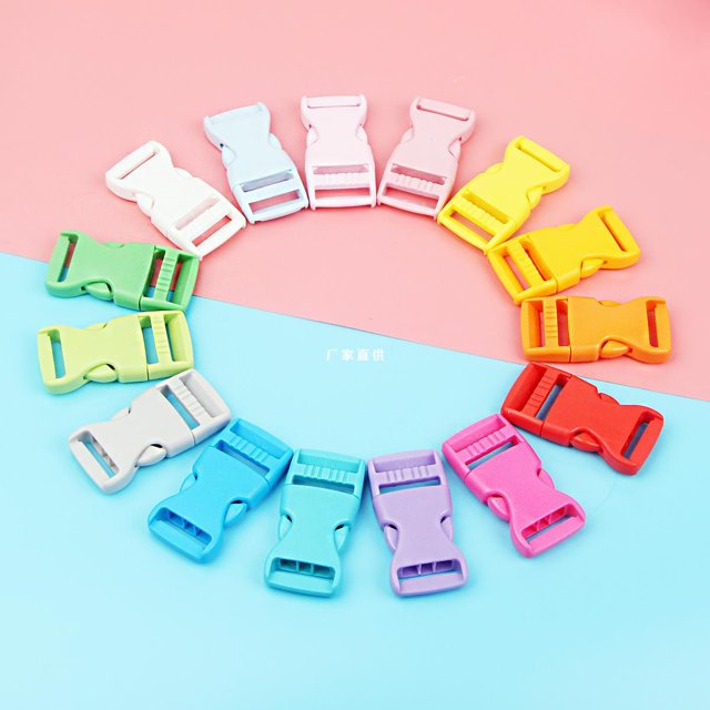 Fermeture à boucle en plastique de 25 mm mini boucle de sécurité pour ruban de sac à dos Kuyhfg Bienvenido a Kuyhfg