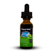 Happy Belly Jr Kid Friendly Herbal Drops for Nausea Indigestion and Aches