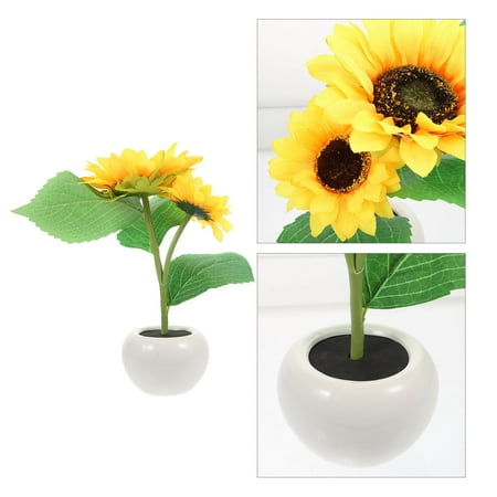 

Sunflower Night Light Unique Home LED Light Desktop Flower Light Decoration