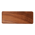 thumbnail image 4 of 4X South American Walnut Tray, Solid Wood Wooden Afternoon Tea Tray, Fruit Tray, Coffee Shop Simple Snack Tray, 4 of 10