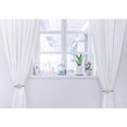 thumbnail image 4 of Paquete de 2 alzapaños magnéticos para cortinas, alzapaños elásticos con flores de cristal brillante, hebillas para cortinas, soporte decorativo de cuerda tejida para decoración del hogar y, 4 of 5