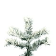 thumbnail image 5 of Vickerman Artificial 9' X 73" Indoor Flocked Alaskan Pine Christmas Tree - Unlit - 2059 PVC Tips - Seasonal Indoor Home Decor, 5 of 6