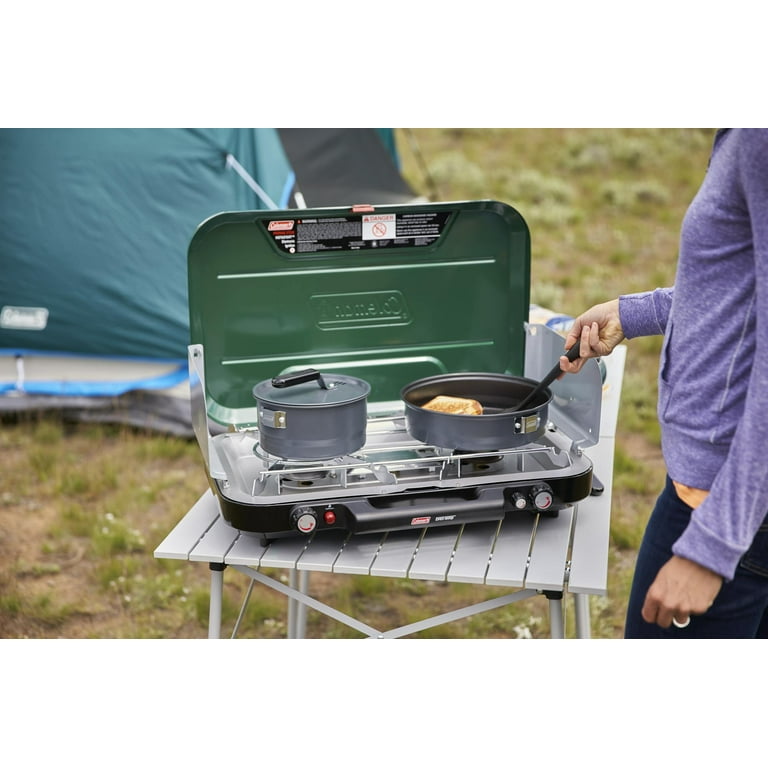 コールマン　Muy Bien Coleman Even-Temp™ Propane Gas Camping Stove, 3-Burner
