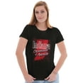 thumbnail image 4 of Indiana Retro State Map Shape Cool IN Womens Fitted Plus Size Graphic Tee Brisco Brands 2X, 4 of 5