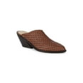 thumbnail image 1 of Sam Edelman Karlin Woven Slip-on Slide Mule Leather Sandals COGNAC (10, COGNAC), 1 of 5