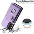 thumbnail image 4 of Case for Samsung Galaxy A15 5G Case Wallet with Card Holder Magnetic Clasp Flip Folio with Ring Stand Sturdy Shockproof Leather Case Women Cover for Samsung Galaxy A15 5G Purple YBK, 4 of 11