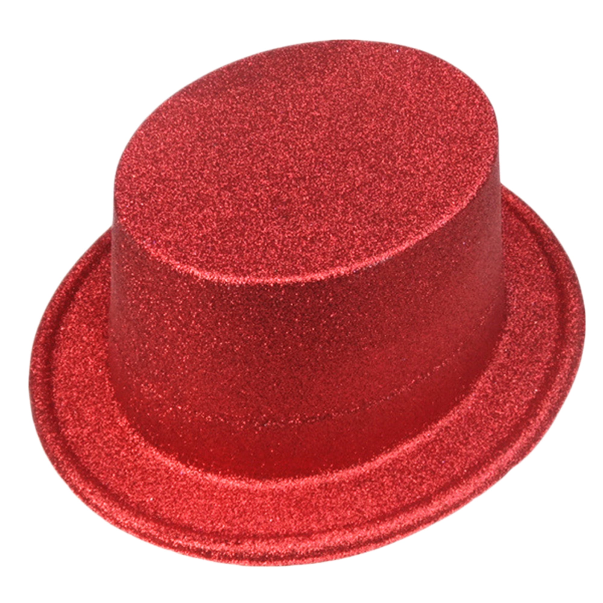 AmShibel Bright Glitter Top Hat Costume Party Hat Plastic Top Hats