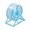 Blue, variant on Silent Transparent Hamster Running Wheel Self-Assembly Exercise Wheel with Stand Anti-Slip Quiet Dual Ball Bearing Small Pet Fitness Toy For Hamsters Gerbils Hedgehogs