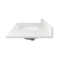 thumbnail image 3 of Craft + Main Qz49228r 49" Quartz Vanity Top - White, 3 of 7