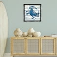 thumbnail image 3 of Stupell Industries Blue Crab on Distressed Animals Painting Black Floater Framed Canvas Art Print Wall Art, 25 x 25, 3 of 10