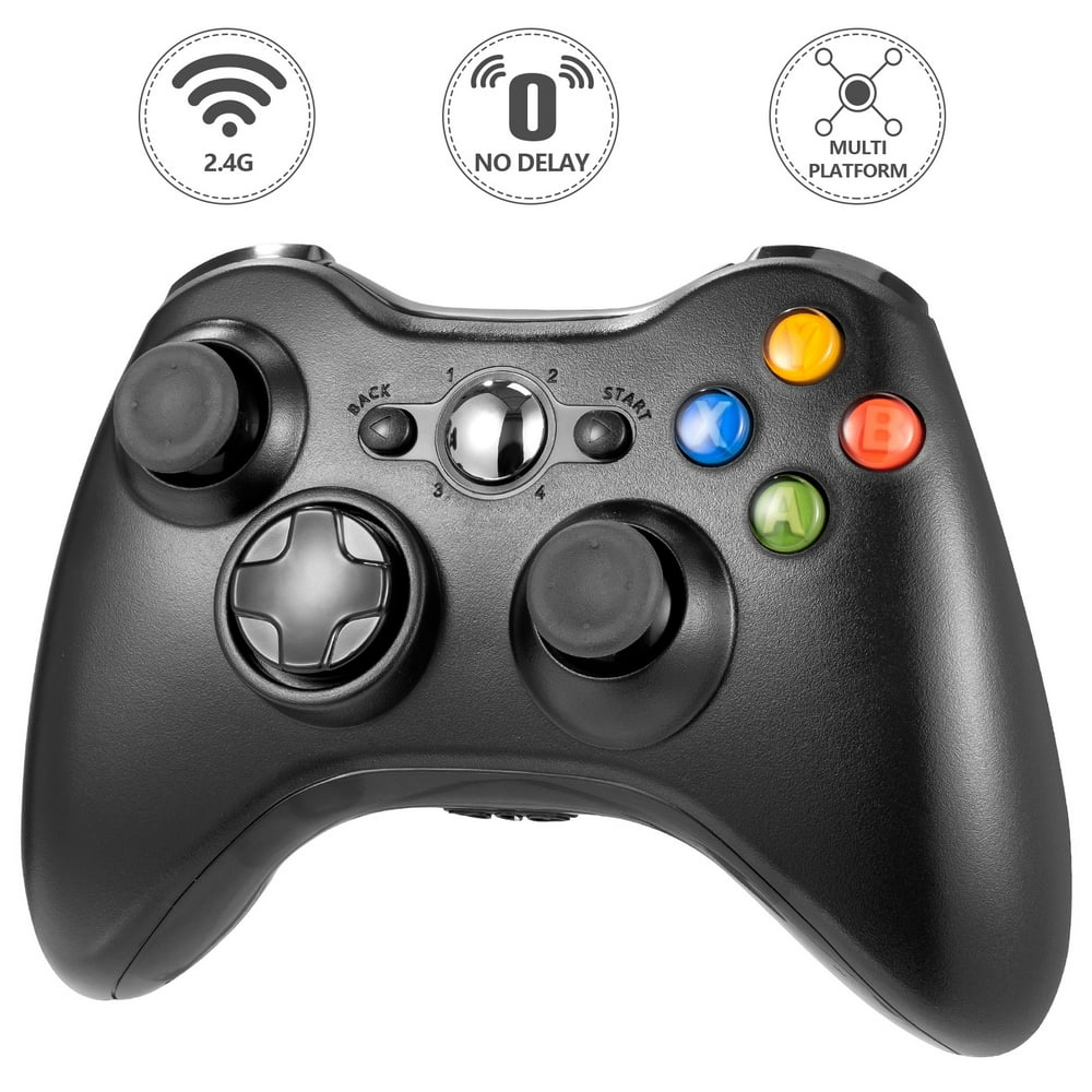Miadore Xbox 360 Wireless Controller, 2.4G Wireless Controller Gamepad