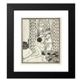 thumbnail image 2 of Lois Mailou Jones 15x17 Black Modern Framed Museum Art Print Titled - The Picture-Poetry Book Pl9 (1935), 2 of 5