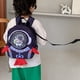 thumbnail image 4 of Mochila Para Niños, Mochila Para Niño Con Estilo Astronauta De Dibujos Animados Azul Oscuro, Gran Capacidad Para Excursiones, 4 of 7