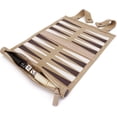 thumbnail image 4 of Set de juego de backgammon de gamuza portátil enrollable Sondergut Cream, 4 of 7