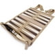 thumbnail image 4 of Set de juego de backgammon de gamuza portátil enrollable Sondergut Cream, 4 of 7