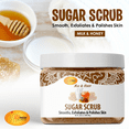 thumbnail image 2 of SPA REDI - Sugar Body Scrub, Milk and Honey, 16 Oz, Exfoliating, Moisturizing, Hydrating and Nourishing, Glow, Polish, Smooth and Fresh Skin - Body Exfoliator, 2 of 7