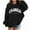 Black, variant on Los Angeles Hoodies for Boys Girls Kids Long Sleeve Casual Graphic Hooded Sweatshirt with Pockets Pullover Tops